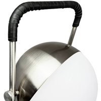 Dyberg Larsen Mova LED rechargeable table lamp, black, IP44