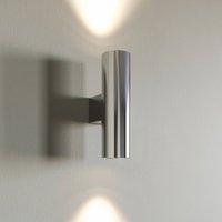 Euluna Marion vägglampa, 2 lampor, krom
