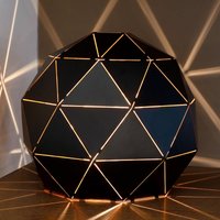 Lucide Otona - Table lamp in black metal