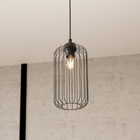 EMIBIG LIGHTING Vander pendant light, Ø 16 cm, black, metal, E27