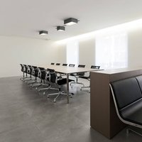 Vibia Structural 2642 plafonnier, gris foncé