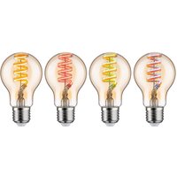 Paulmann rustic LED bulb ZigBee 6.3W RGBW dim gold
