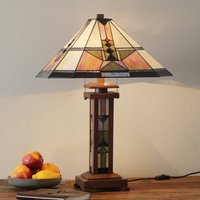 Clayre&Eef Leondra table lamp in the Tiffany style