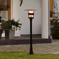 Konstsmide Lampe pour mât Freja, noire