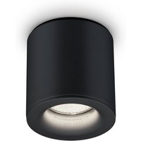 Helestra Lot outdoor ceiling light, IP65, black