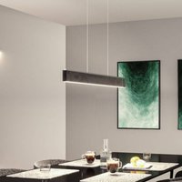 Paulmann LED-pendellampa Jagun, antracit, filt, 3-stegsdim