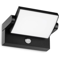 Ideallux Applique d'extérieur LED Ideal Lux Swipe Sensor, noir, IP54