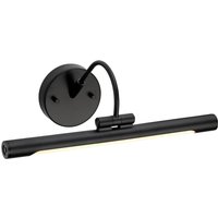 Elstead LED-tavelbelysning Alton i svart, 39 cm