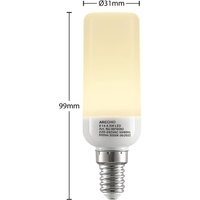 Arcchio LED-lampa i rörform E14 4,5W 3.000K