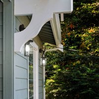 Mantra Iluminación Applique d'extérieur Maya, gris foncé