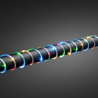 Konstsmide Christmas Mini - RGB LED rope light 1,000 cm