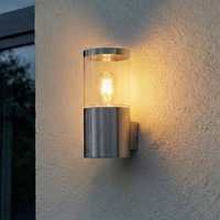 OSRAM ENDURA CLASSIC EBRO outdoor wall light, stainless steel, IP44