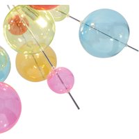 Näve Plafonnier Aurinia Ø 57 cm abat-jour colorés