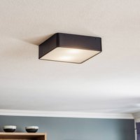 Oro ceiling lamp made of steel and glass, ,