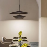 Linea Light Suspension LED Poe Plus, noire