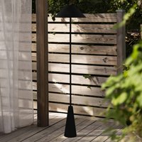 Globen Lighting Cannes rechargeable outdoor floor lamp, black, IP54
