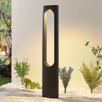 Lucande LED path light Fenti, 90 cm, anthracite, aluminium
