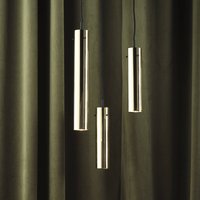 FRANDSEN FM2014 pendant light, brass, polished, height 24 cm