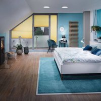 Paulmann Abia panneau LED 4 000K angulaire blanc