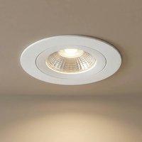 Sigor LED infälld takspot Diled, Ø 8,5 cm, 10 W, 3 000 K, vit