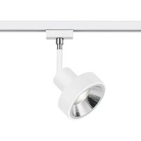 Trio Lighting DUOline 780701 track spotlight, Ø 11 cm, white, 2-phase, GU10