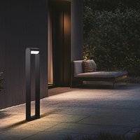 Borne lumineuse LED CMD 9051, hauteur 80 cm, anthracite, IP65, métal