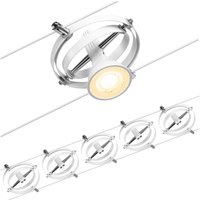 Paulmann Wire Cardan cable system 5-bulb 5 m white