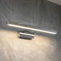 OSRAM ORBIS DISC BAR LED wall lamp, chrome, 40 cm, IP44, CCT