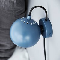 FRANDSEN wall light Ball Magnet, petrol blue