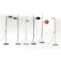 Lampe sur pied MARSET Funiculí, gris mousse