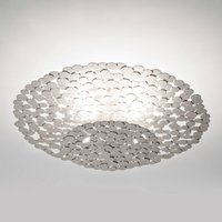 Terzani Tresor plafonnier design 60cm argenté