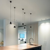 Wever & Ducré Lighting WEVER & DUCRÉ Cozy Zone 1.0 LED hanging light, black, 2,700 K