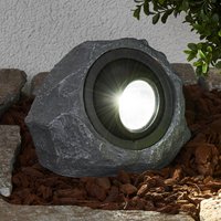 Świecący kamień solarny Lior z LED