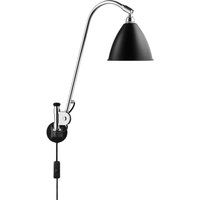 GUBI Bestlite BL6 wall light chrome/black