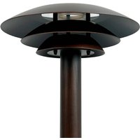 Dyberg Larsen väglampa DL25, kopparfärgad, IP44, stål