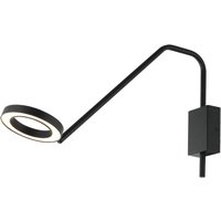 Zambelis Applique LED 22042, bras mobile, noir mat