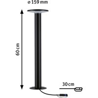 Paulmann Plug & Shine Plate LED path light 2,200K