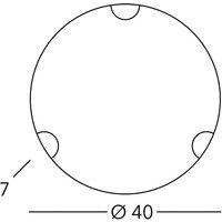 austrolux Kolarz vägglampa Nonna, Ø 40 cm, blomma guldfärgad, glas