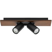 OSRAM Deckenstrahler MERCURY schwarz 2-Spot GU10-LED 927 dim