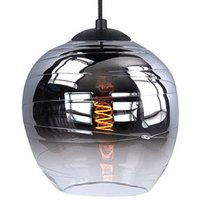 HighLight Fantasy Apple lampshade, smoky grey, Ø 22 cm, glass