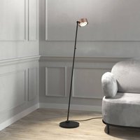 Top Light Puk! 120 Floor LED claires/mates, cuivré/noir
