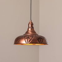 Opviq Hänglampa Saglam, koppar, metall, Ø 32 cm, E27