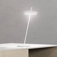 Sigor LED rechargeable table lamp Mahina, white, height 36 cm, metal, CCT