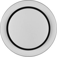 Reality Leuchten LED-taklampa Atria, Ø 38 cm, svart, plast, CCT