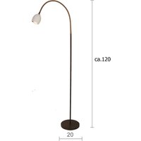 Menzel Provence matt golvlampa 1 lampa med flexarm