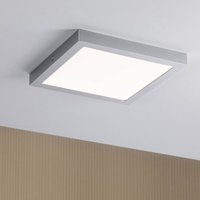 Paulmann Abia LED panel 30 x 30 cm 2,700 K chrome