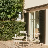 Lampe à poser LED rechargeable AYTM Luceo, blanche, IP44