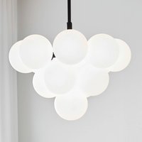 Markslöjd Suspension Merlot en verre, noire/blanche