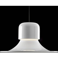 Suspension LED Stilnovo Campana, DALI-Push, gris