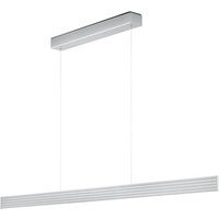 Knapstein LED-pendellampa Fara, upp/ned, längd 152cm nickel